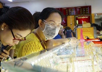 Vàng miếng lại tăng kỷ lục, gần 59 triệu đồng/lượng