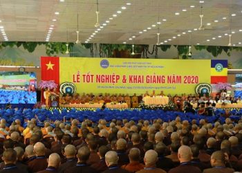 Lễ tốt nghiệp và khai giảng tại Học viện Phật giáo Việt Nam 2020