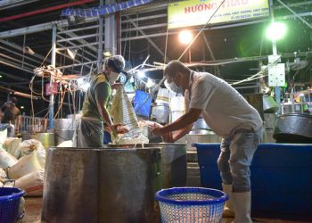 TP.HCM: Hàng về nhiều, chợ đầu mối triển khai mô hình điểm tập kết trung chuyển hàng