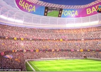 Barcelona tính vay thêm 1,5 tỉ Euro để sửa sân Camp Nou