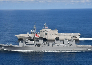 Tàu chiến Mỹ – Nhật lại tập trận trên Biển Đông