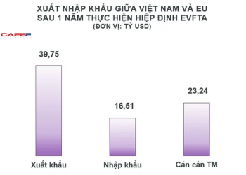 Sau một năm thực hiện EVFTA – Nhập khẩu tăng nhanh hơn xuất khẩu