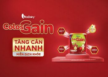 Colos Gain – Sản phẩm dinh dưỡng mới cho trẻ suy dinh dưỡng có miễn dịch kém