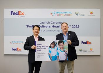 FedEx Việt Nam tiếp tục cung cấp dịch vụ chăm sóc sức khỏe cho trẻ em mắc tim bẩm sinh