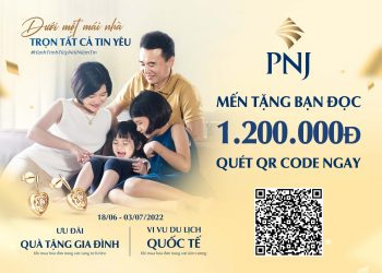 Trang sức PNJ quà tặng ý nghĩa cho cả gia đình nhân tháng yêu thương