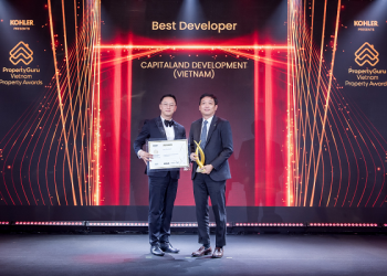 CapitaLand Development chiến thắng bảy hạng mục danh giá tại giải thưởng bất động sản Việt Nam PropertyGuru 2023