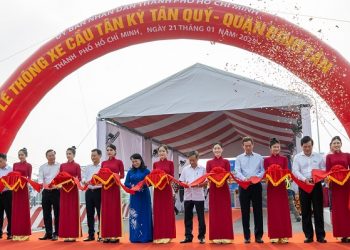 Chính thức thông xe cầu Tân Kỳ Tân Quý quận Bình Tân