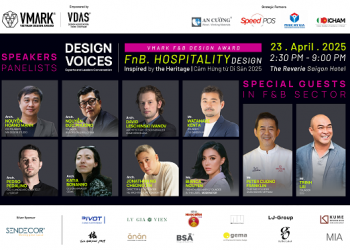 DESIGN VOICES 2025 | HOSPITALITY . F&B  DESIGN “Cảm hứng từ di sản” – Khi không gian được thiết kế để kể nên câu  chuyện của chính mình